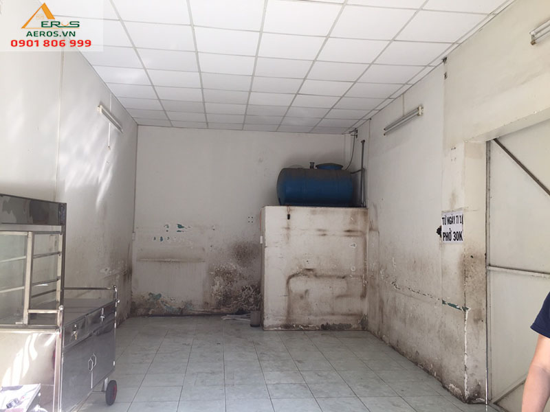 Hiện trạng chưa thi công nhà thuốc Phúc Lộc, Tân Phú