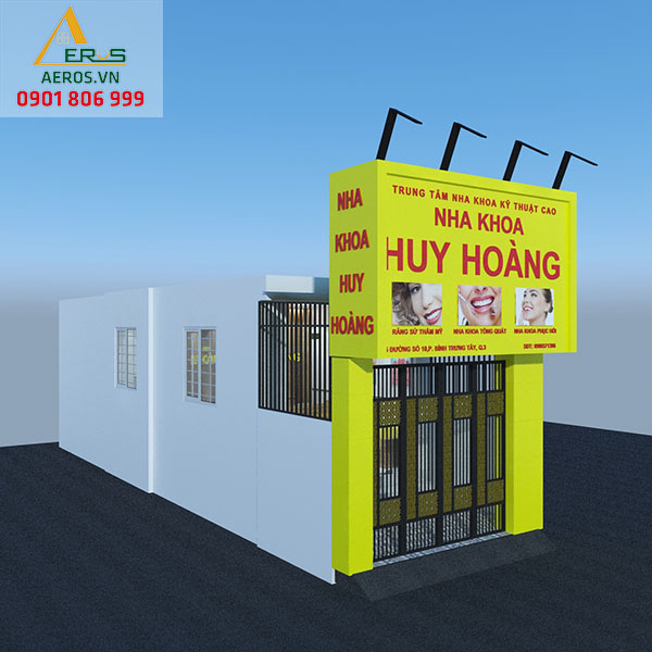Thiết kế nhà thuốc Huy Hoàng tại Quận 2, TP.HCM
