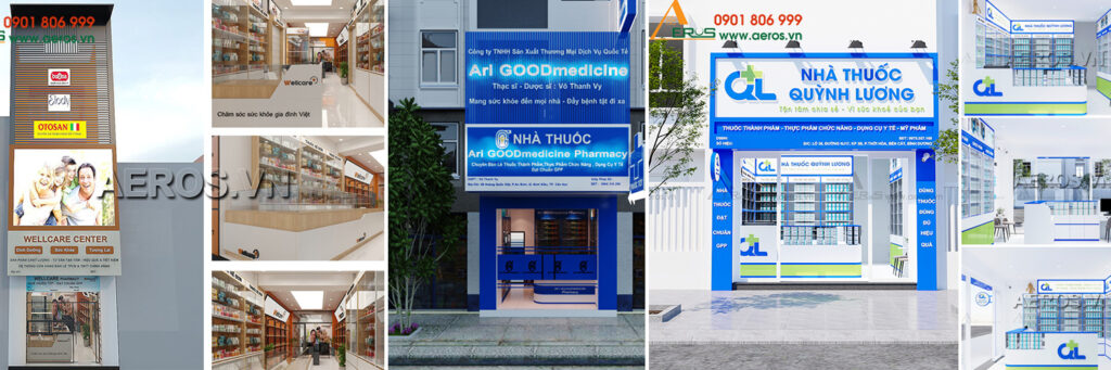thiết kế nhà thuốc